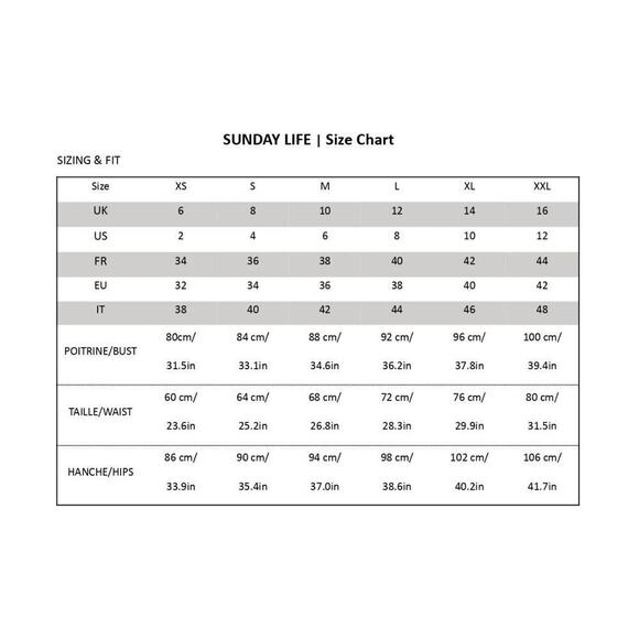 Sunday life Paris Tania red wool blend shorts women’s 38 (small) - Picture 12 of 12